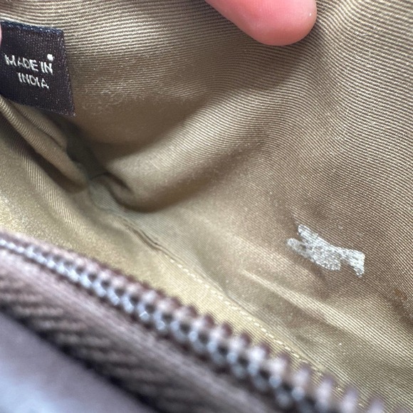 COACH Brown Leather Wristlet - Picture 8 of 10